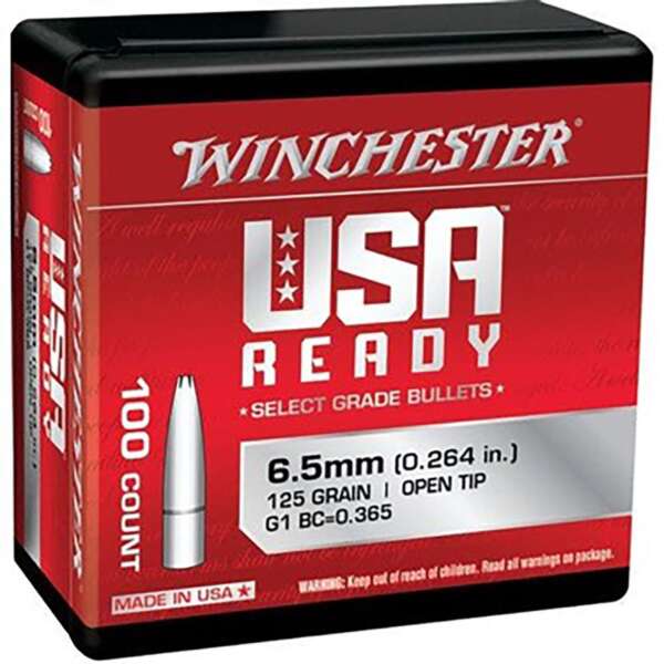 WINCHESTER - 6.5MM (0.264") BULLETS