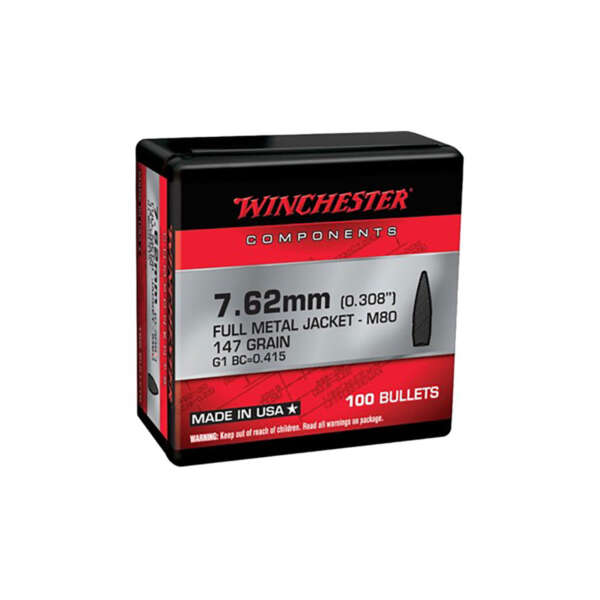 WINCHESTER - 7.62MM (0.311") BULLETS