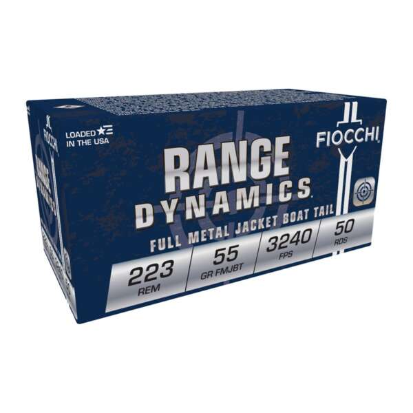 FIOCCHI AMMUNITION - RANGE DYNAMICS 223 REMINGTON AMMO