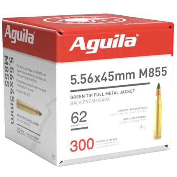 AGUILA - 5.56X45MM M855 RIFLE AMMO