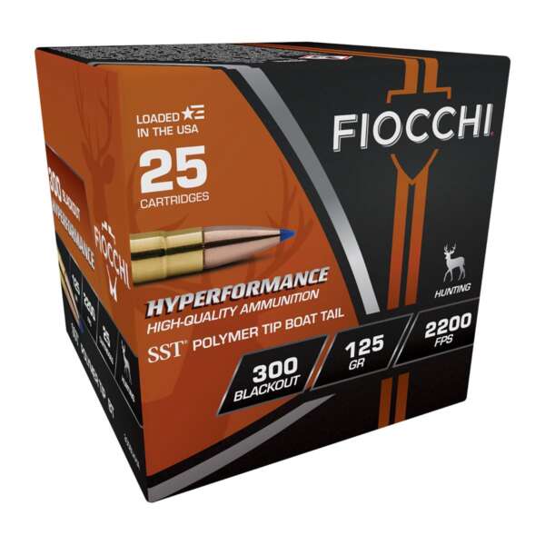 FIOCCHI AMMUNITION - HYPERFORMANCE 300 AAC BLACKOUT AMMO