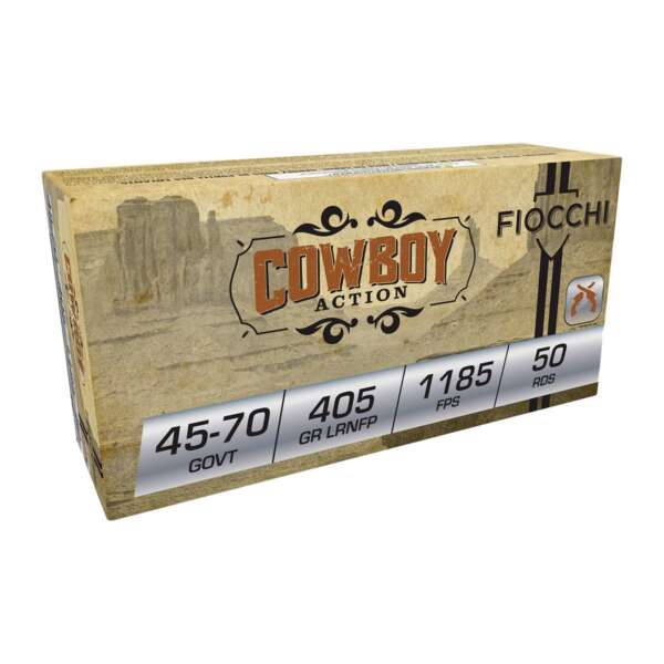 FIOCCHI AMMUNITION - COWBOY ACTION 45-70 GOVERNMENT AMMO