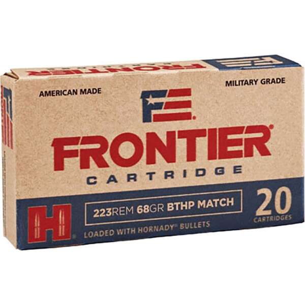 HORNADY - FRONTIER .223 REMINGTON RIFLE AMMO