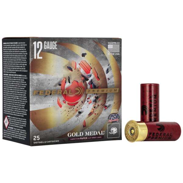 FEDERAL - GOLD MEDAL GRAND PAPER 12 GAUGE 2-3/4" AMMO