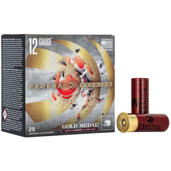 FEDERAL - FEDERAL GOLD MEDAL PAPER 12 GAUGE 8 SHOT