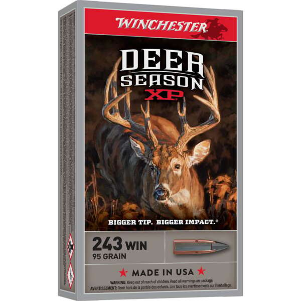 WINCHESTER - DEER SEASON XP 243 WINCHESTER RIFLE AMMO