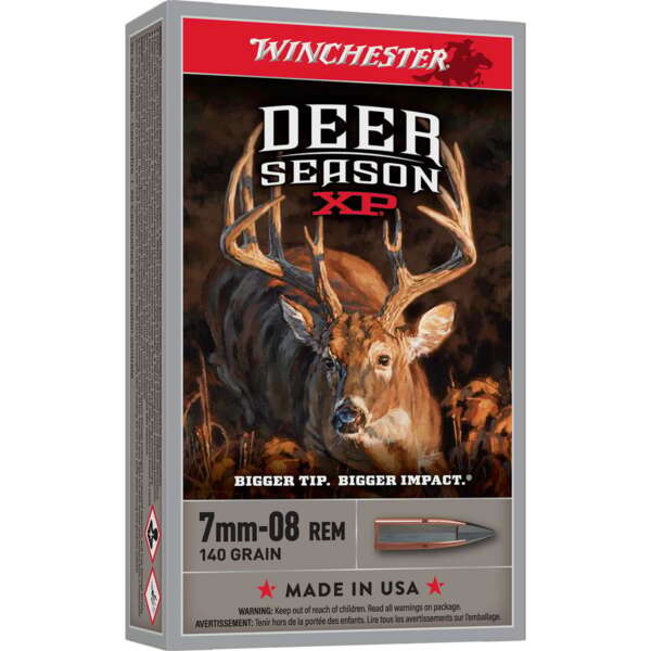 WINCHESTER - DEER SEASON XP 7MM-08 REMINGTON RIFLE AMMO