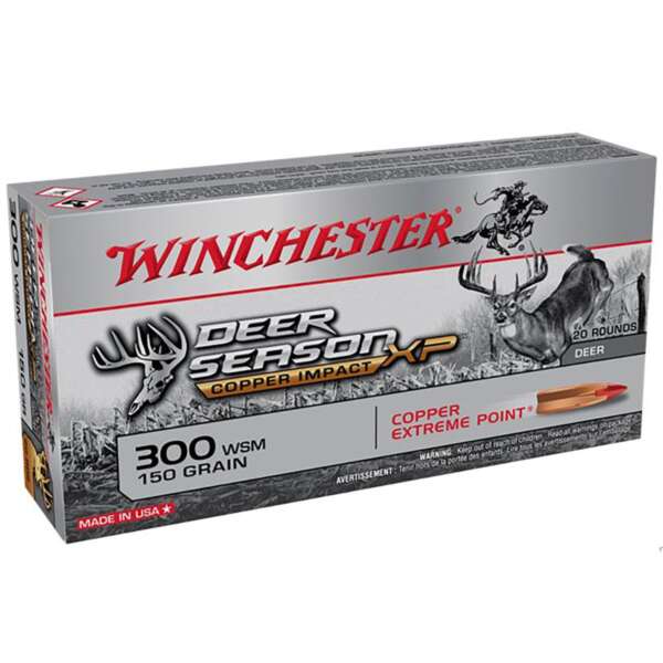 WINCHESTER - DEER SEASON XP 300 WINCHESTER MAGNUM RIFLE AMMO