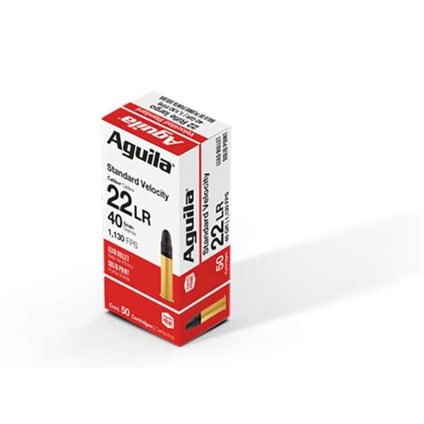 AGUILA - LEAD SOLID POINT 22LR AMMO