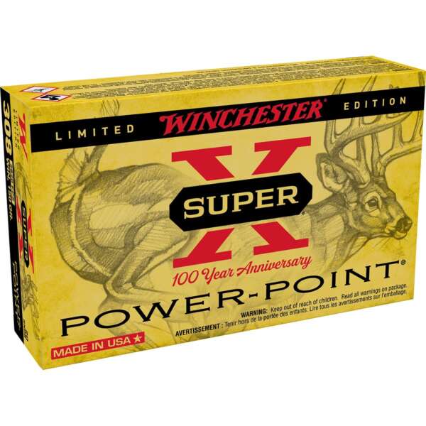 WINCHESTER - 100 YEAR SUPER X ANNIVERSARY 30-30 WINCHESTER RIFLE AMMO