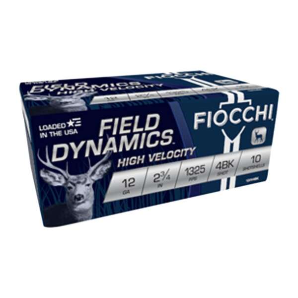 FIOCCHI AMMUNITION - NICKEL BUCK12 GAUGE AMMO