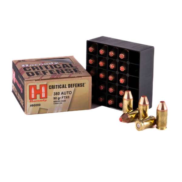 HORNADY - CRITICAL DEFENSE 380 AUTO AMMO