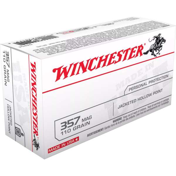 WINCHESTER - USA WHITE BOX 357 MAGNUM HANDGUN AMMO