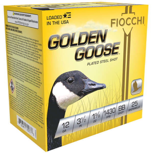 FIOCCHI AMMUNITION - GOLDEN GOOSE 12 GAUGE SHOTGUN AMMO