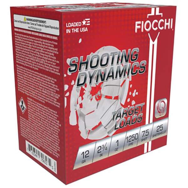 FIOCCHI AMMUNITION - FIOCCHI SHOOTING DYN 1OZ 7.5