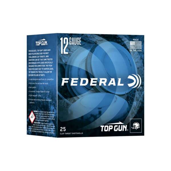 FEDERAL - TOP GUN 12 GAUGE SHOTGUN AMMO