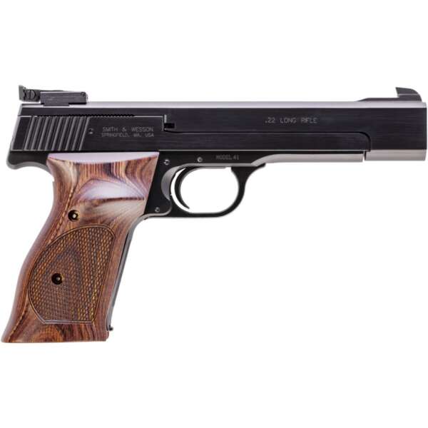 SMITH & WESSON - MODEL 41 22 LONG RIFLE SEMI-AUTO HANDGUN