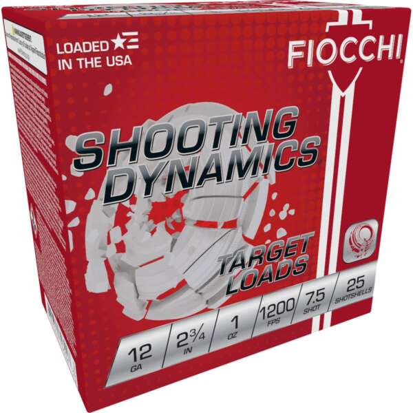 FIOCCHI AMMUNITION - FIOCCHI AMMO 12 GAUGE 3 DR. 1OZ. #7.5