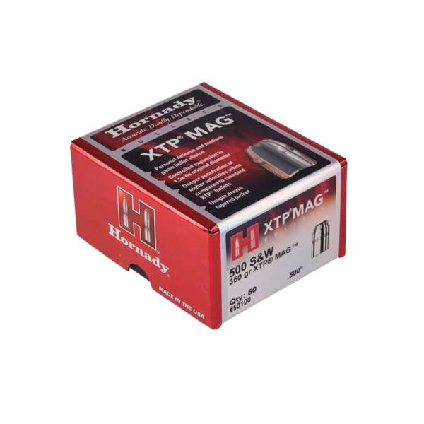 HORNADY - XTP® MAG™ .500 S&W CAL. (0.500”) PISTOL BULLETS