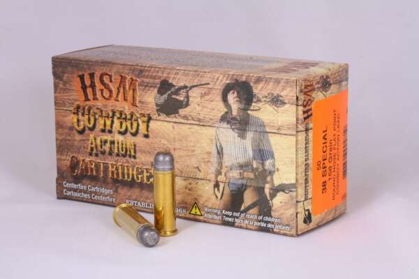 HSM AMMUNITION - COWBOY ACTION 38 SPECIAL AMMO