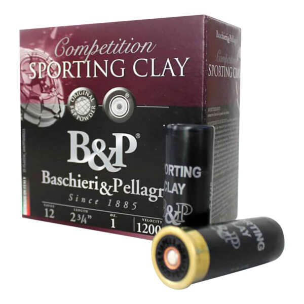 BASCHIERI & PELLAGRI CARTRIDGE - SPORTING 2-3/4" 12 GAUGE AMMO