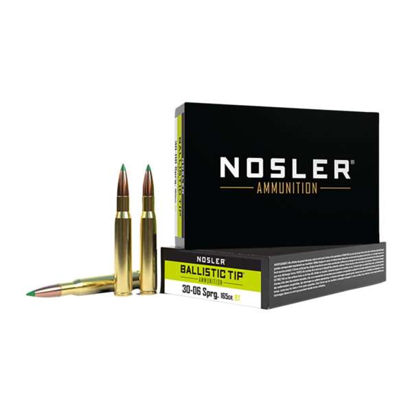 NOSLER, INC. - BALLISTIC TIP 30-06 SPRINGFIELD AMMO