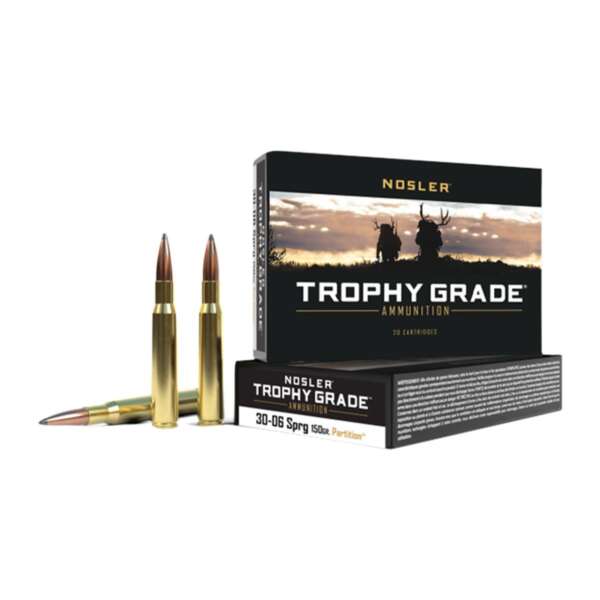 NOSLER, INC. - TROPHY GRADE 30-06 SPRINGFIELD AMMO