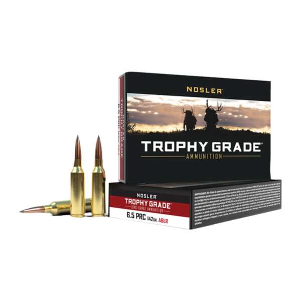 NOSLER, INC. - TROPHY GRADE LONG RANGE 6.5 PRC AMMO