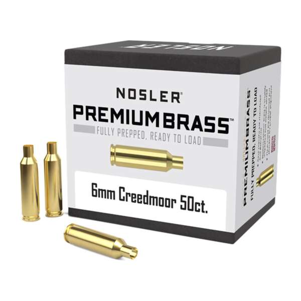 NOSLER, INC. - 6MM CREEDMOOR BRASS CASE