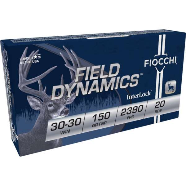 FIOCCHI AMMUNITION - FIELD DYNAMICS 30-30 WINCHESTER RIFLE AMMO