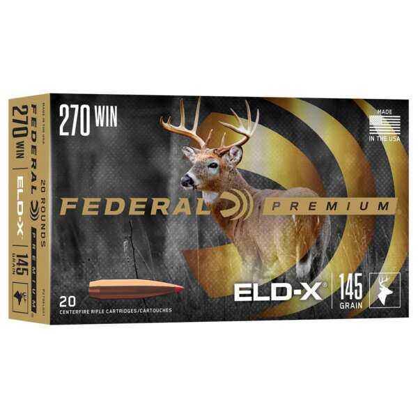 FEDERAL - PREMIUM BIG GAME 270 WINCHESTER RIFLE AMMO