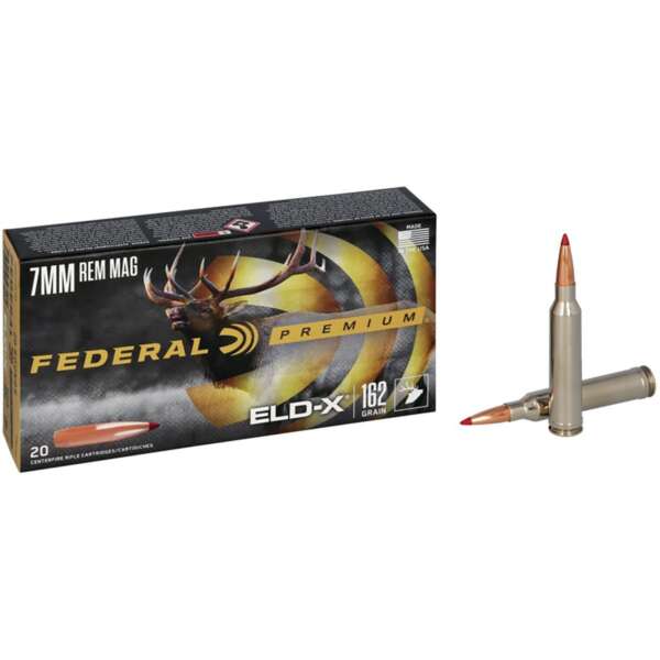 FEDERAL - PREMIUM BIG GAME 7MM REMINGTON MAGNUM RIFLE AMMO