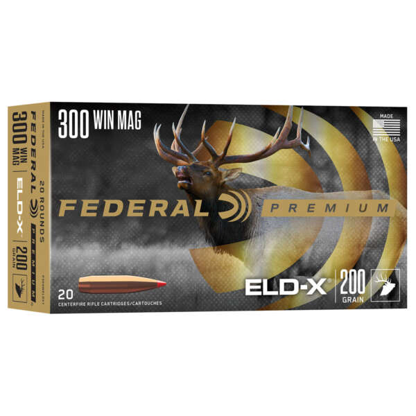 FEDERAL - PREMIUM BIG GAME 300 WINCHESTER MAGNUM RIFLE AMMO