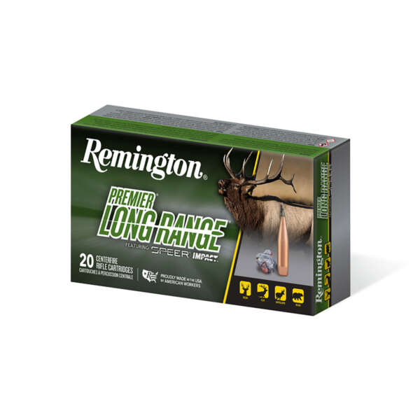 REMINGTON - PREMIER LONG RANGE 6.5 CREEDMOOR RIFLE AMMO