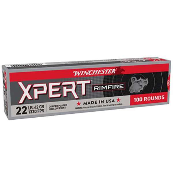 WINCHESTER - XPERT 22 LONG RIFLE PLT HP RIMFIRE AMMO