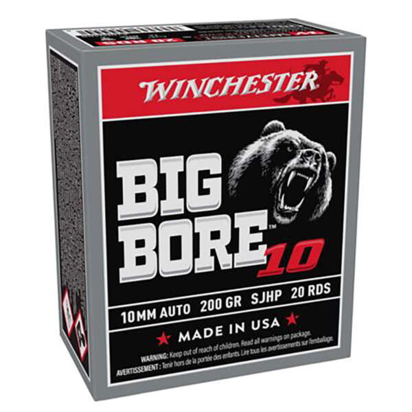 WINCHESTER - BIG BORE 10MM AUTO HANDGUN AMMO