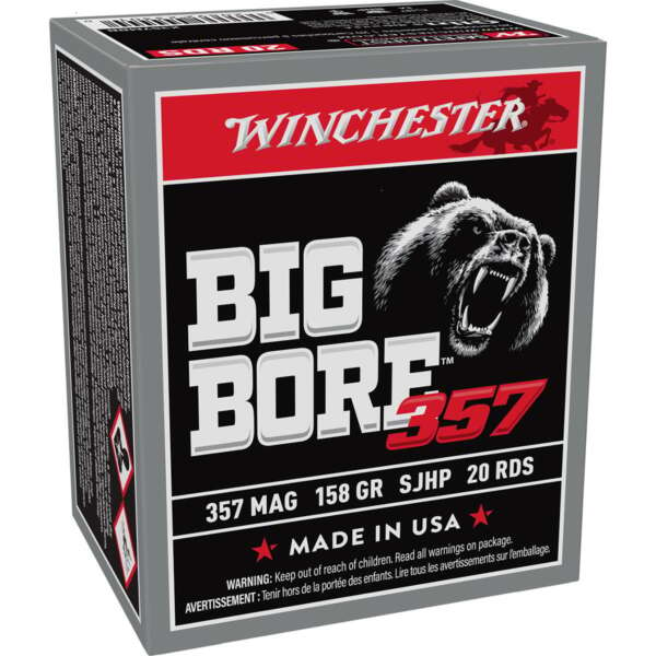 WINCHESTER - BIG BORE 357 MAGNUM HANDGUN AMMO