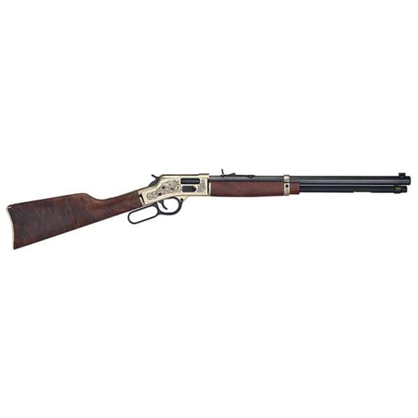 HENRY REPEATING ARMS - BIG BOY BRASS DELUXE ENGRAVED 357 MAG/38 SPL LEVER ACTION RIFLE