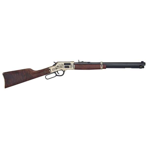 HENRY REPEATING ARMS - BIG BOY BRASS DELUXE ENGRAVED 44 MAG/44 SPL LEVER ACTION RIFLE