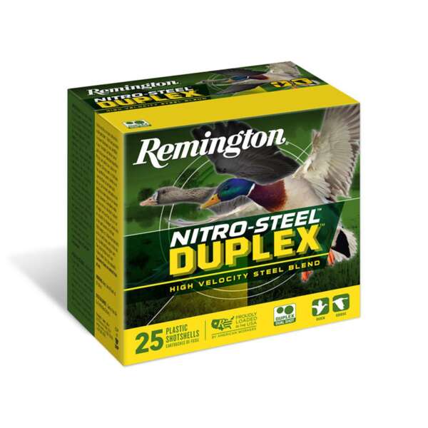 REMINGTON - NITRO-STEEL DUPLEX 12 GAUGE SHOTGUN AMMO