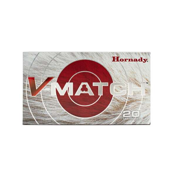 HORNADY - V-MATCH 6.5 CREEDMOOR RIFLE AMMO