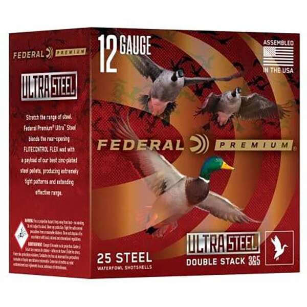 FEDERAL - ULTRA STEEL 12 GAUGE SHOTGUN AMMO