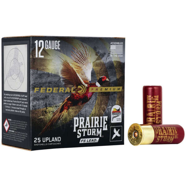 FEDERAL - PRAIRIE STORM FS LEAD 12 GAUGE SHOTGUN AMMO