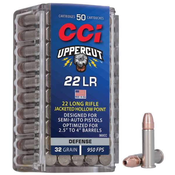 CCI - UPPERCUT 22 LONG RIFLE RIMFIRE AMMO