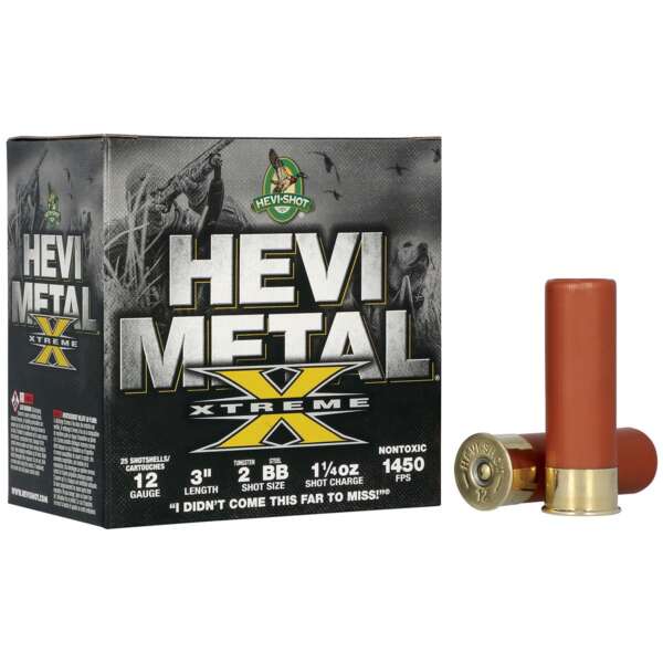 HEVI SHOT - HEVI-METAL XTREME 12 GAUGE SHOTGUN AMMO