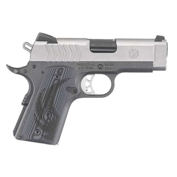 RUGER - SR1911 OFFICER-STYLE 9MM LUGER SEMI-AUTO HANDGUN