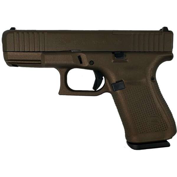 GLOCK - 19 GEN 5 MOS 9MM LUGER SEMI-AUTO HANDGUN MIDNIGHT BRONZE