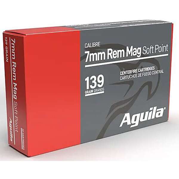 AGUILA - HUNTING 7MM REMINGTON MAGNUM RIFLE AMMO