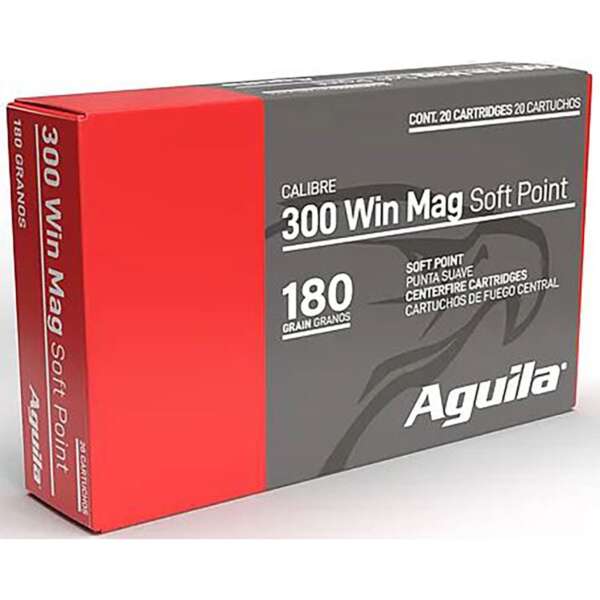 AGUILA - HUNTING 300 WINCHESTER MAGNUM RIFLE AMMO