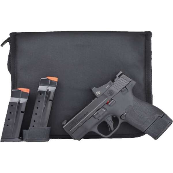 SMITH & WESSON - M&P9 SHIELD PLUS OR 9MM SEMI-AUTO HANDGUN W/CTS-1500 RED DOT